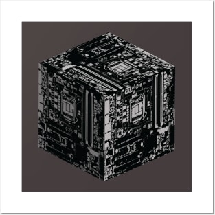 The Motherboard Cube Posters and Art